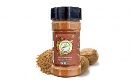 Orgabite Organic Nutmeg Powder   Plastic Bottle  100 grams